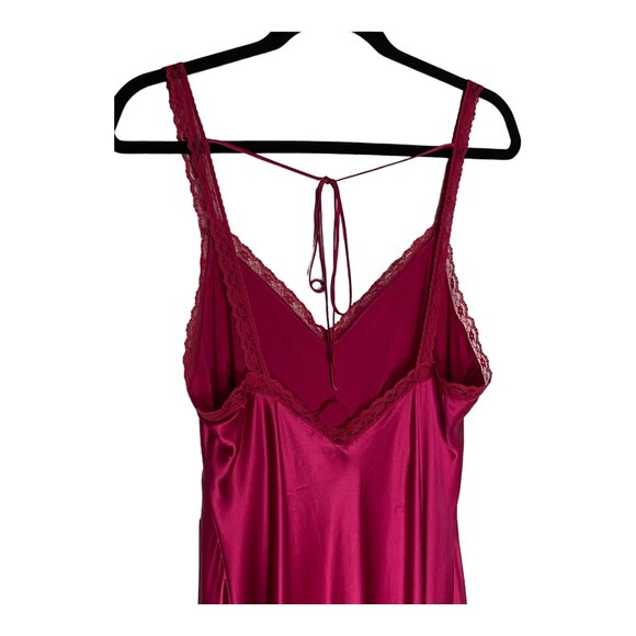 NWT Reformation Meadowlark Silk Slip Pink Dress-sz 12 - Picture 10 of 10